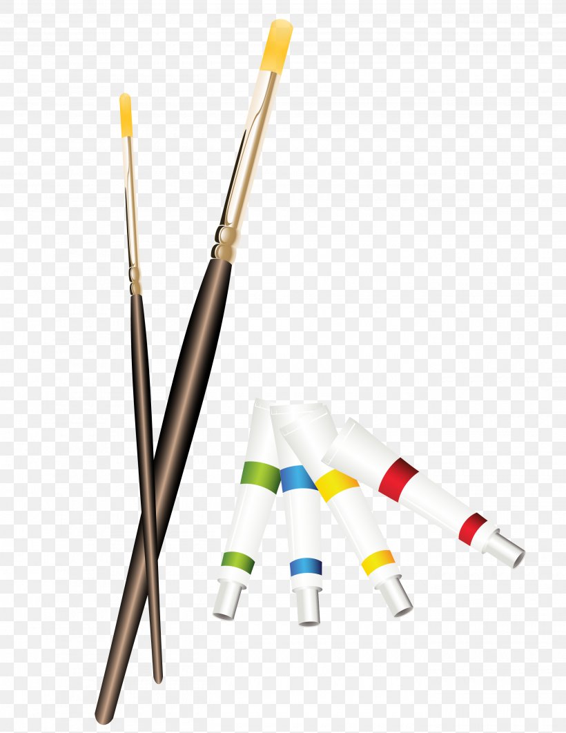 Euclidean Vector Painting Paintbrush, PNG, 2700x3500px, Painting, Brush, Colored Pencil, Drawing, Electronics Accessory Download Free