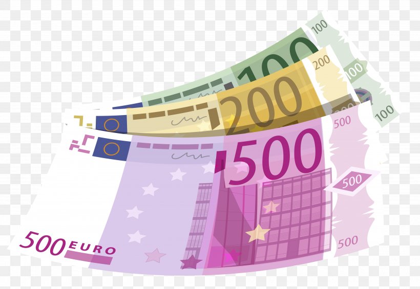 Euro Banknotes Clip Art, PNG, 4000x2758px, Banknote, Bank, Brand, Cash, Coin Download Free