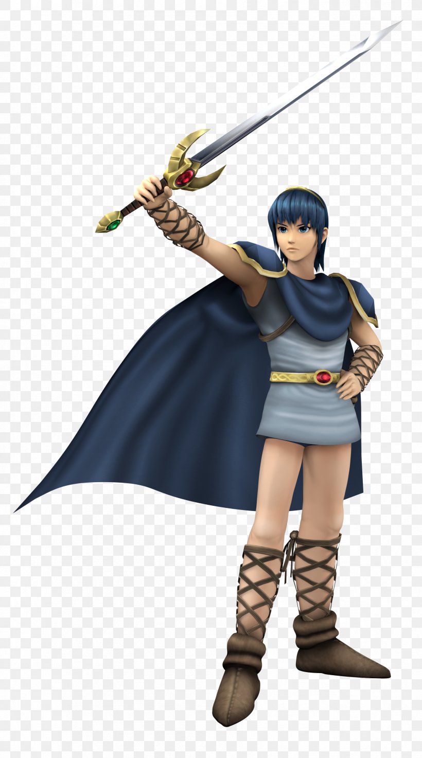 Fire Emblem: Ankoku Ryū To Hikari No Tsurugi Super Smash Bros. Brawl Marth Wii Nintendo Entertainment System, PNG, 1803x3240px, Super Smash Bros Brawl, Action Figure, Art, Costume, Figurine Download Free