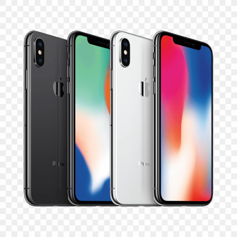 IPhone X Apple AT&T Mobility LTE Smartphone, PNG, 1000x1000px, Iphone X, Apple, Att Mobility, Communication Device, Electronic Device Download Free
