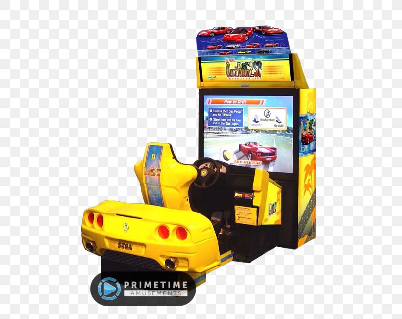 OutRun 2006: Coast 2 Coast Out Run Thrill Drive 2 Fast & Furious: SuperCars, PNG, 650x650px, Outrun 2, Amusement Arcade, Arcade Cabinet, Arcade Game, Compact Car Download Free