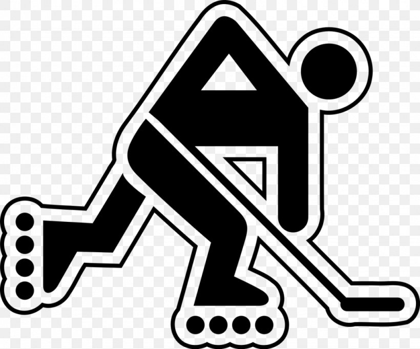 Roller In-line Hockey In-Line Skates Field Hockey Roller Hockey Ice Hockey, PNG, 1024x851px, Roller Inline Hockey, Area, Black, Black And White, Brand Download Free