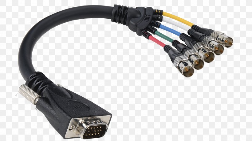 Serial Cable Electrical Connector VGA Connector BNC Connector Electrical Cable, PNG, 1600x900px, Serial Cable, Adapter, Bnc Connector, Cable, Cable Harness Download Free