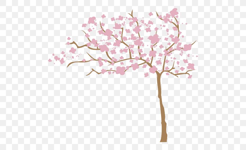 Tree Paper Room Partition Wall, PNG, 500x500px, Tree, Adhesive, Bedroom, Blossom, Branch Download Free