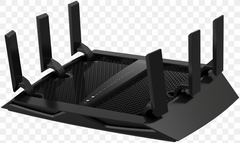 Wireless Router Netgear Wi-Fi Gigabit Ethernet, PNG, 2700x1611px, Router, Automotive Exterior, Computer Network, Electronics, Electronics Accessory Download Free