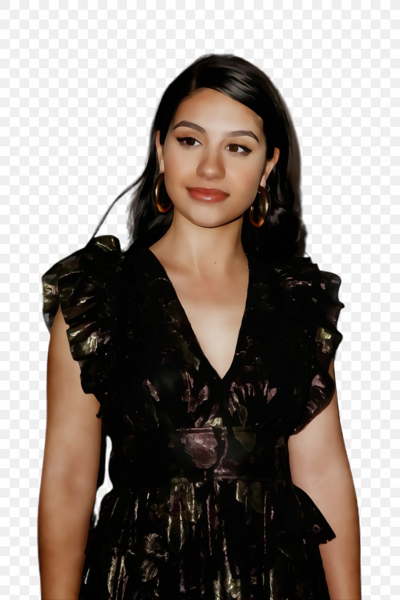 Alessia Cara STAPLES Center Grammy Awards Remember 0, PNG, 1632x2448px, 2019, Watercolor, Alessia Cara, Black, Black Hair Download Free
