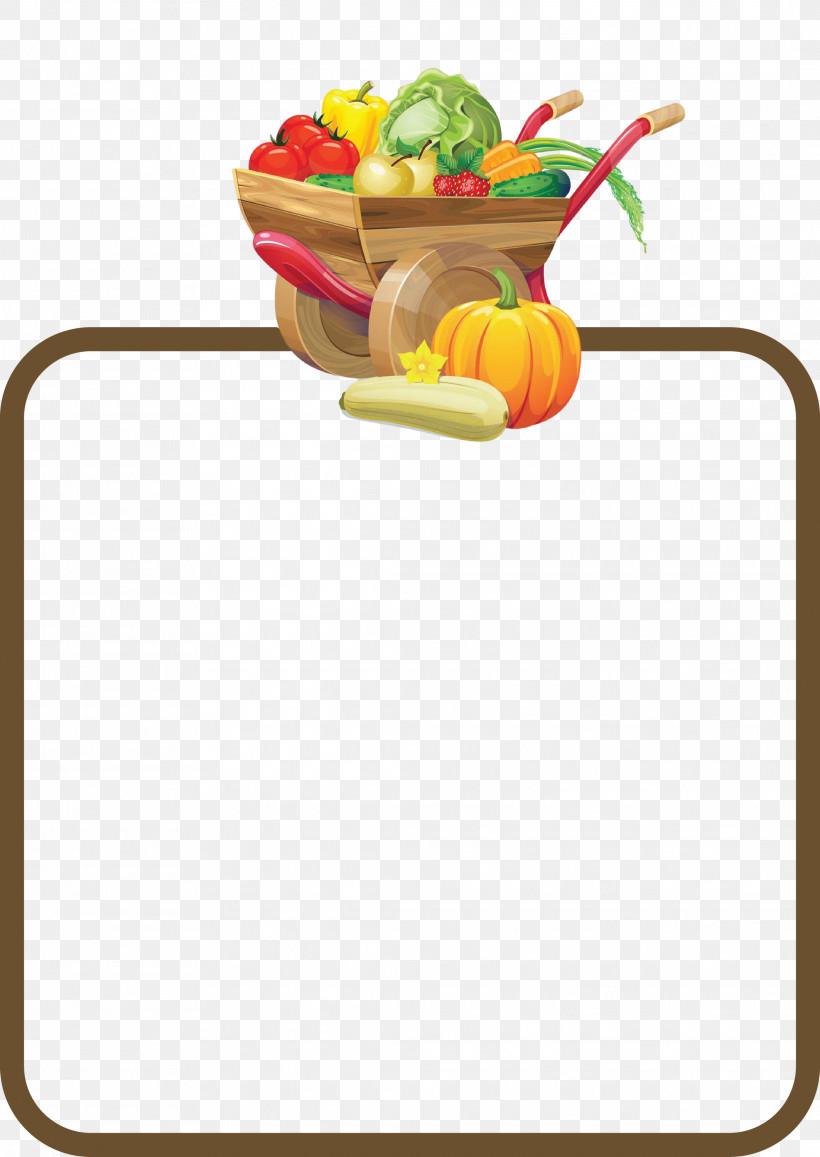 Thanksgiving Frame Fall Frame Autumn Frame, PNG, 2126x3000px, Thanksgiving Frame, Autumn Frame, Courgette, Field Pumpkin, Fresh Vegetable Download Free