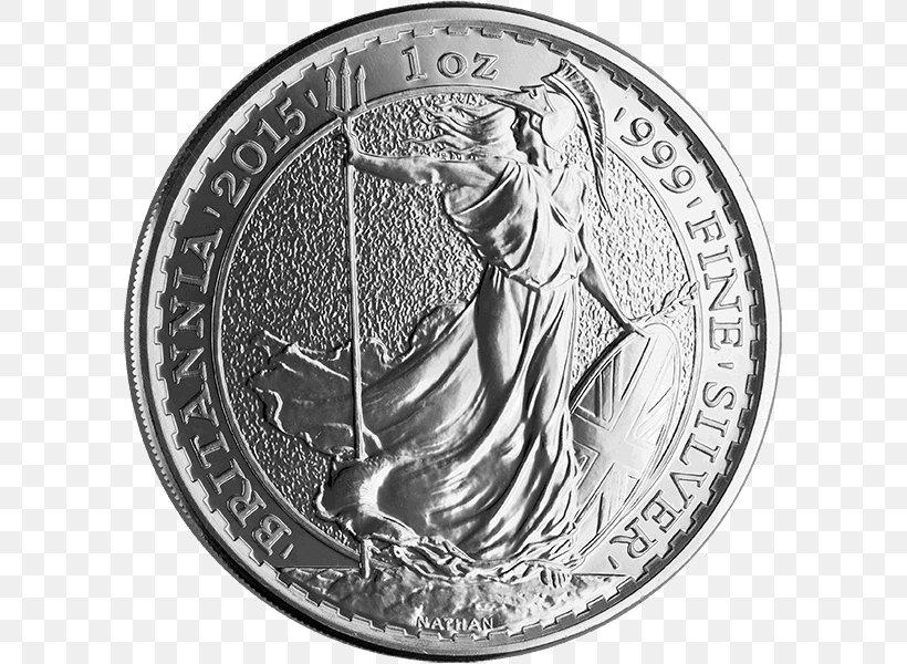 Bullion Coin Silver Coin, PNG, 600x600px, Coin, American Gold Eagle, Black And White, Britannia, Bullion Download Free
