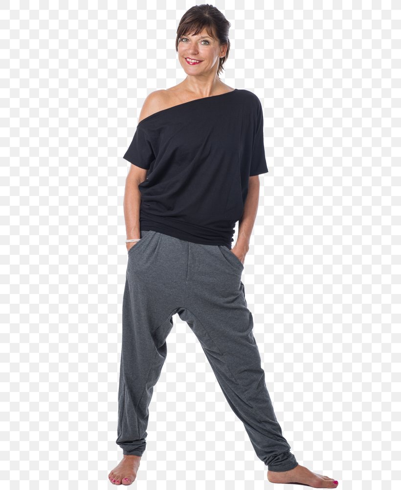 Jeans T-shirt Sweatpants Gym Shorts, PNG, 658x1000px, Jeans, Abdomen, Aerobics, Clothing, Crotch Download Free
