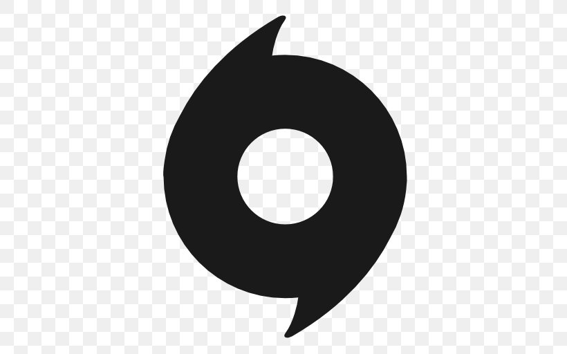 Origin, PNG, 512x512px, Origin, Black, Black And White, Crescent, Dock Download Free