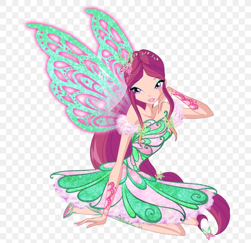Roxy Tecna Flora Butterflix Fairy, PNG, 727x792px, Roxy, Alfea, Art, Barbie, Butterflix Download Free