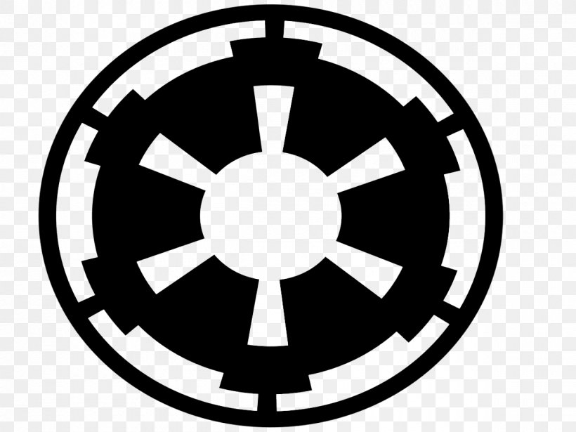 Galactic Empire Star Wars Stormtrooper Logo, PNG, 1200x900px, Galactic Empire, Area, Black And White, Decal, Emblem Download Free