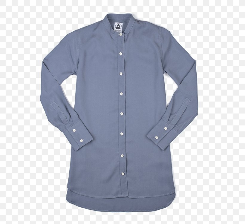 T-shirt Sleeve Jacket Dress Shirt, PNG, 750x750px, Tshirt, Blue, Button, Cuff, Dress Shirt Download Free