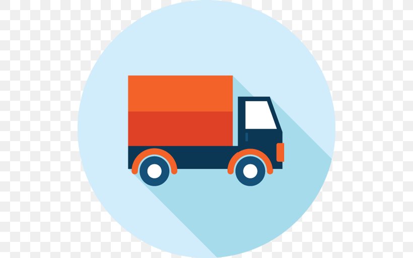 Truck Car Flat Design Price, PNG, 512x512px, Truck, Area, Blue, Box Truck, Brand Download Free
