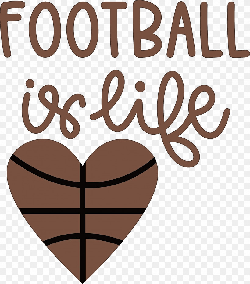 Football Is Life Football, PNG, 2641x3000px, Football, Geometry, Heart, Line, Logo Download Free