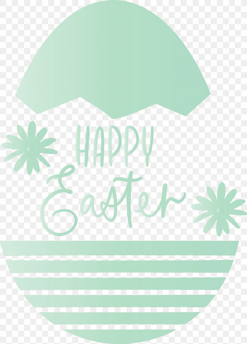 Green Aqua Turquoise Logo Label, PNG, 2149x3000px, Easter Day, Aqua, Green, Happy Easter Day, Label Download Free