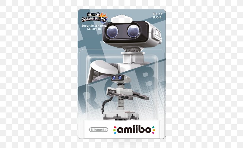 Super Smash Bros. For Nintendo 3DS And Wii U R.O.B. Duck Hunt, PNG, 500x500px, Rob, Amiibo, Camera Accessory, Cameras Optics, Duck Hunt Download Free