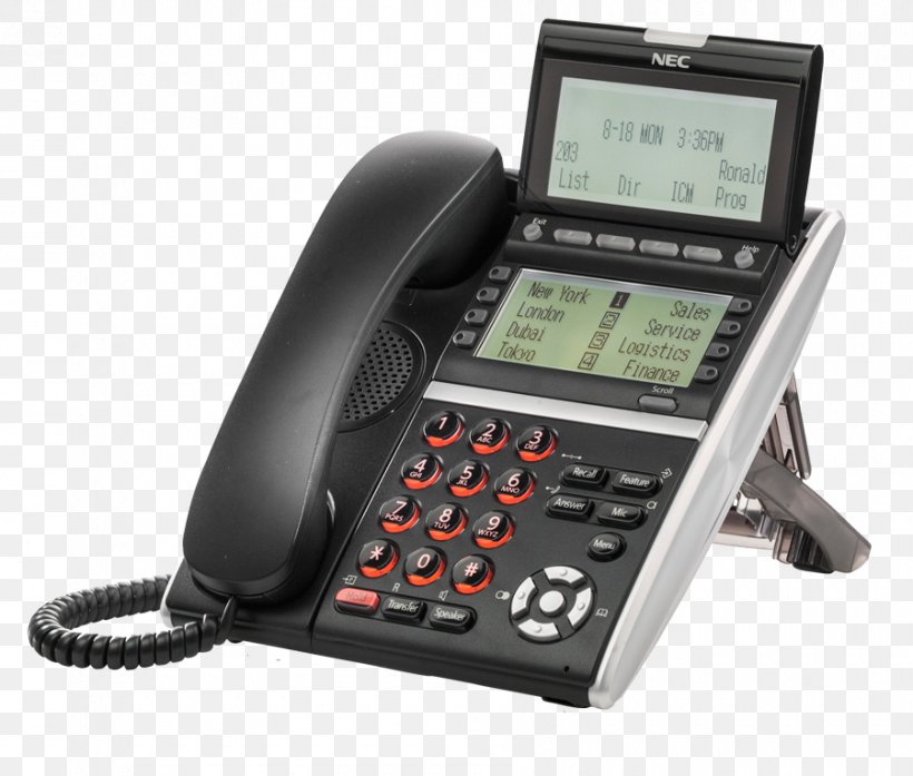 Telephone Soft Key NEC Time-division Multiplexing Unified Communications, PNG, 900x766px, Telephone, Business, Business Telephone System, Communication, Computer Monitors Download Free