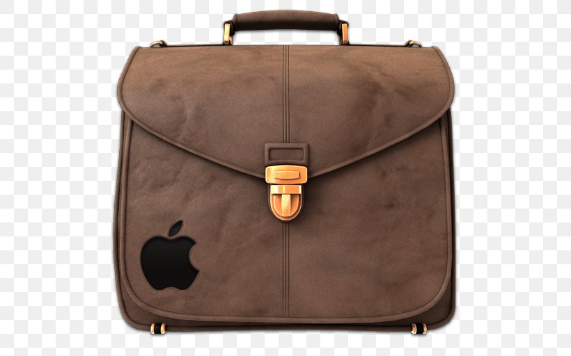 Briefcase Apple Icon Image Format Directory File Folders, PNG, 512x512px, Briefcase, Bag, Baggage, Brown, Business Bag Download Free