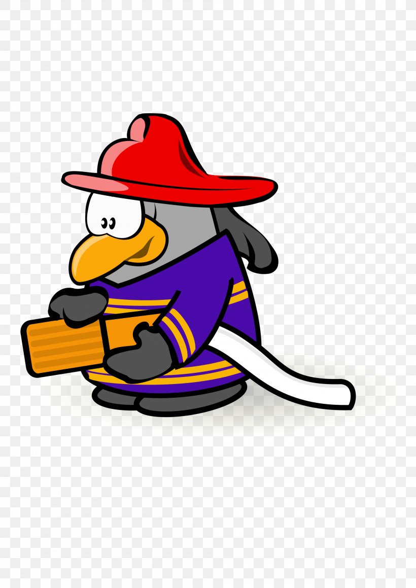 Clip Art Firefighter Penguin CC-BY-SA-3.0, PNG, 2000x2828px, Firefighter, Art, Beak, Cartoon, Fictional Character Download Free
