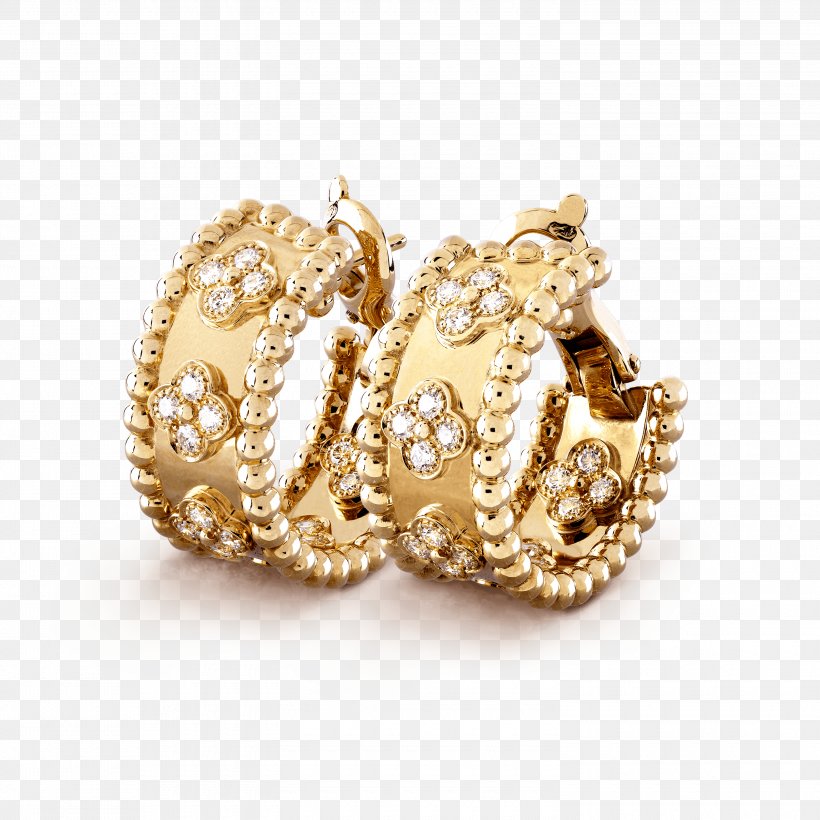 Earring Van Cleef & Arpels Jewellery Cartier Diamond, PNG, 3000x3000px, Earring, Body Jewelry, Bracelet, Brooch, Cartier Download Free