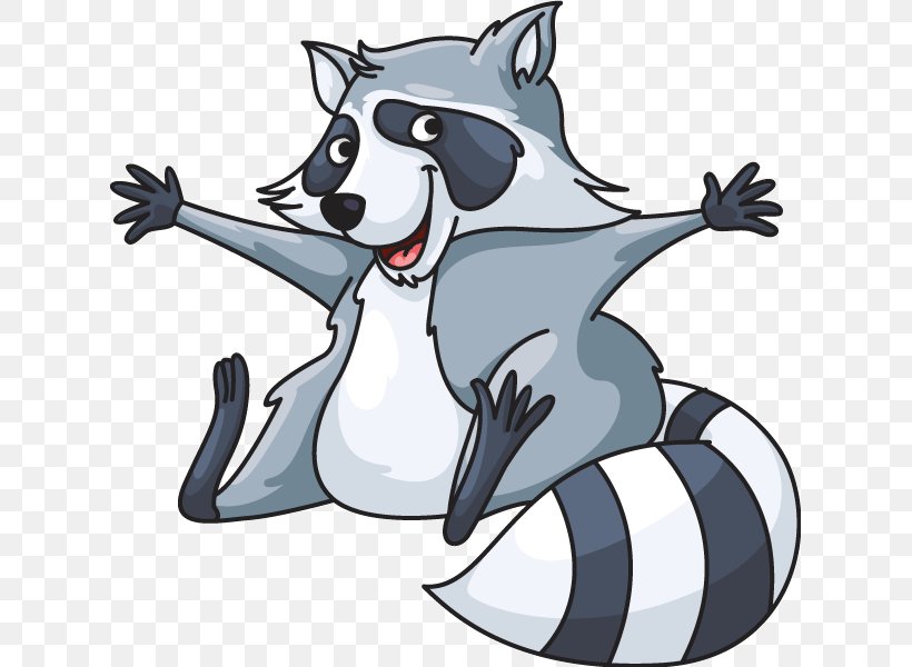 Raccoon Royalty-free Cartoon Clip Art, PNG, 621x600px, Raccoon, Art, Can Stock Photo, Carnivoran, Cartoon Download Free