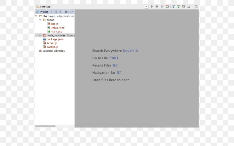 Screenshot Node.js Brackets Socket.IO JavaScript, PNG, 1152x720px, Screenshot, Brackets, Brand, Computer, Computer Program Download Free
