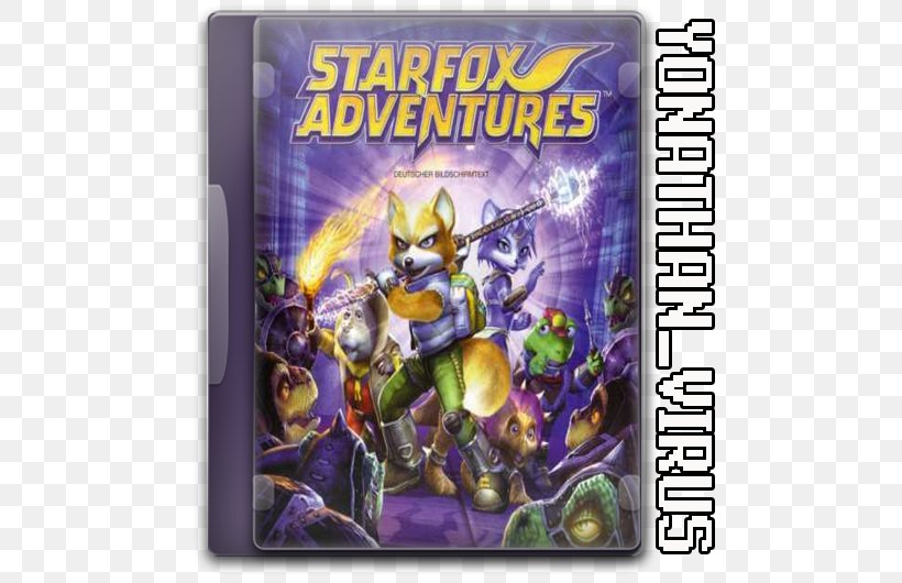 Star Fox Adventures GameCube Star Fox Zero Nintendo 64, PNG, 752x530px, Star Fox Adventures, Action Figure, Adventure Game, Game, Gamecube Download Free