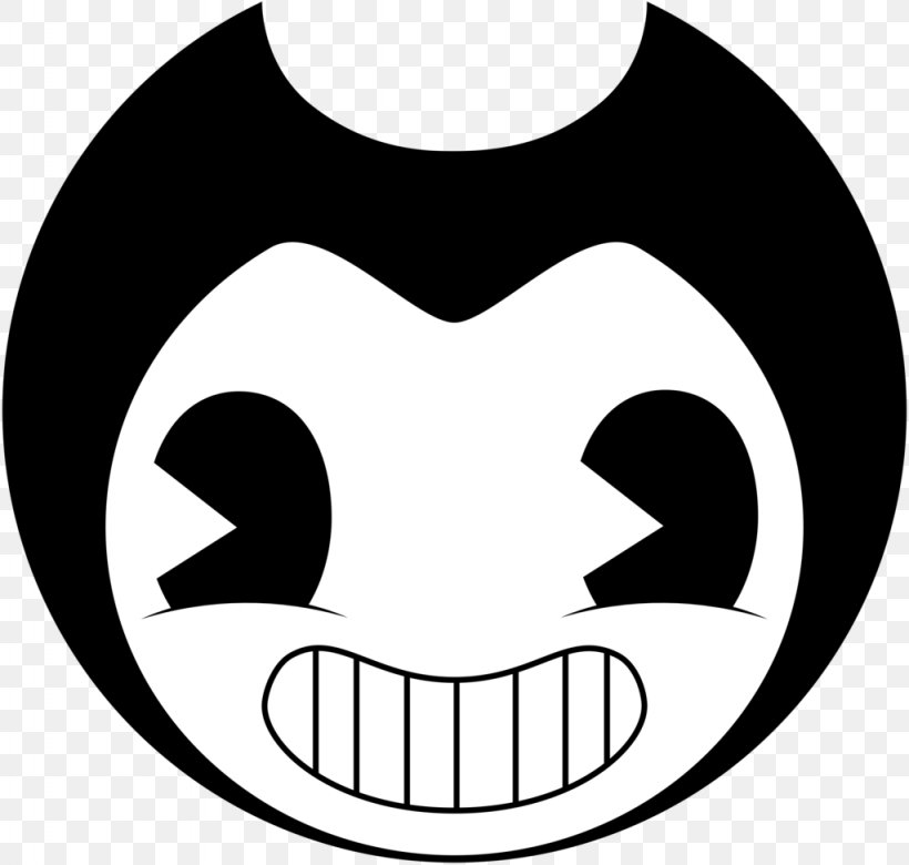 Bendy And The Ink Machine Drawing Animation Face, PNG, 1024x975px, Bendy And The Ink Machine, Animation, Area, Art, Black Download Free