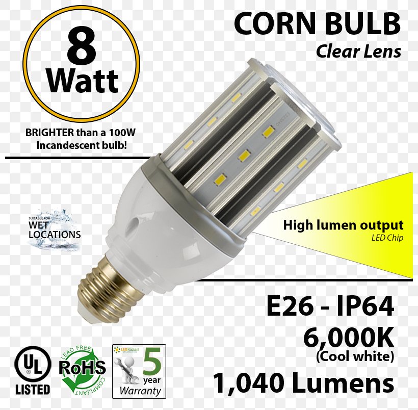 Incandescent Light Bulb LED Lamp Light-emitting Diode, PNG, 800x804px, Light, Compact Fluorescent Lamp, Edison Screw, Electric Light, Halogen Lamp Download Free