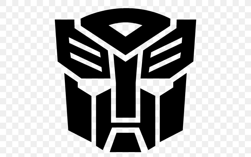 Optimus Prime Bumblebee Transformers Autobot Logo, PNG, 512x512px, Optimus Prime, Autobot, Black And White, Brand, Bumblebee Download Free
