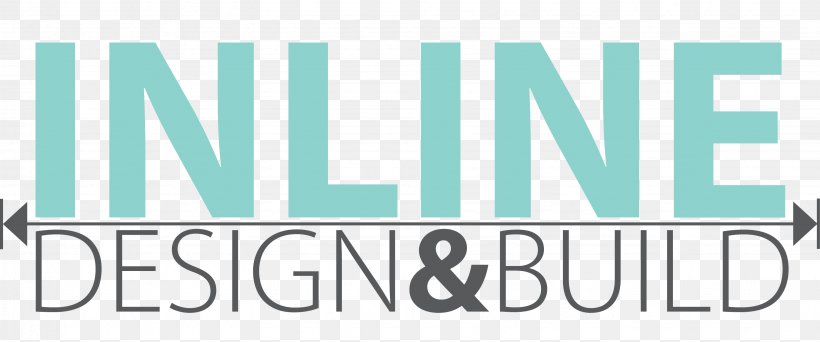 Logo INLINE Design.build Brand, PNG, 3268x1363px, Logo, Aqua, Area, Blue, Brand Download Free