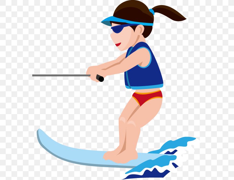Water Skiing Sport Clip Art, PNG, 594x631px, Water Skiing, Area, Arm, Ball, Boy Download Free