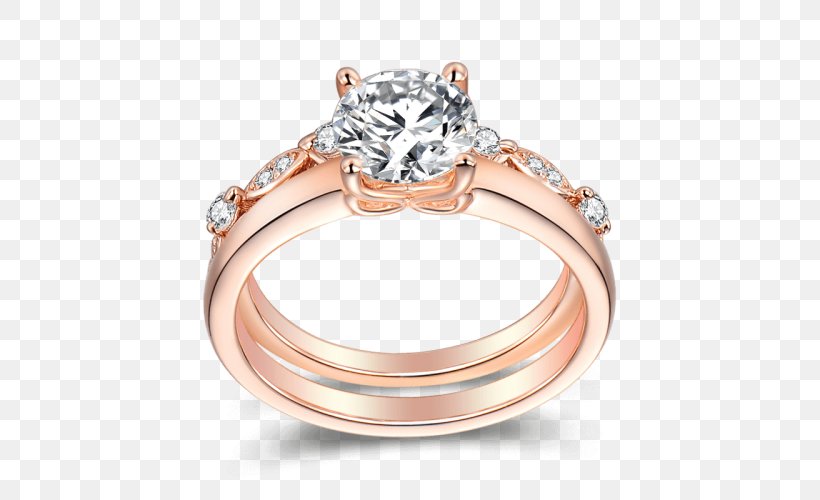 Wedding Ring Silver Engagement Ring, PNG, 500x500px, Ring, Body Jewelry, Bride, Crown, Diamond Download Free