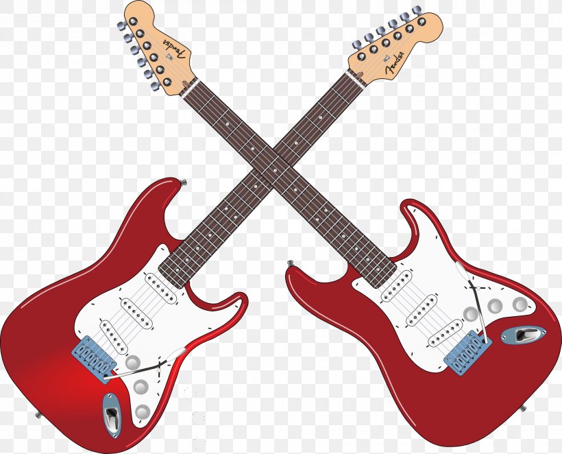 Fender Stratocaster Electric Guitar Musical Instruments Bass Guitar, PNG, 1920x1552px, Watercolor, Cartoon, Flower, Frame, Heart Download Free