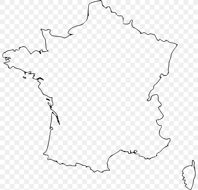 Flag Of France Map Clip Art, PNG, 800x785px, France, Area, Artwork, Black, Black And White Download Free