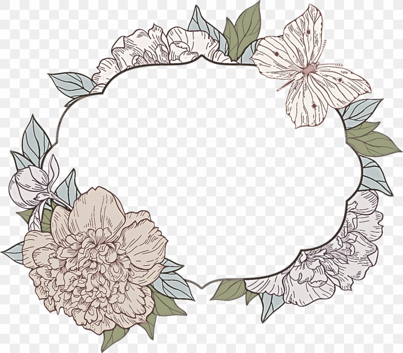 Flower Oval Frame Floral Oval Frame, PNG, 1364x1197px, Flower Oval Frame, Floral Design, Floral Oval Frame, Flower, Leaf Download Free