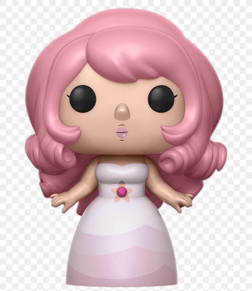 Funko Pop! Rose Quartz Amazon.com Action & Toy Figures, PNG, 714x946px, Watercolor, Cartoon, Flower, Frame, Heart Download Free