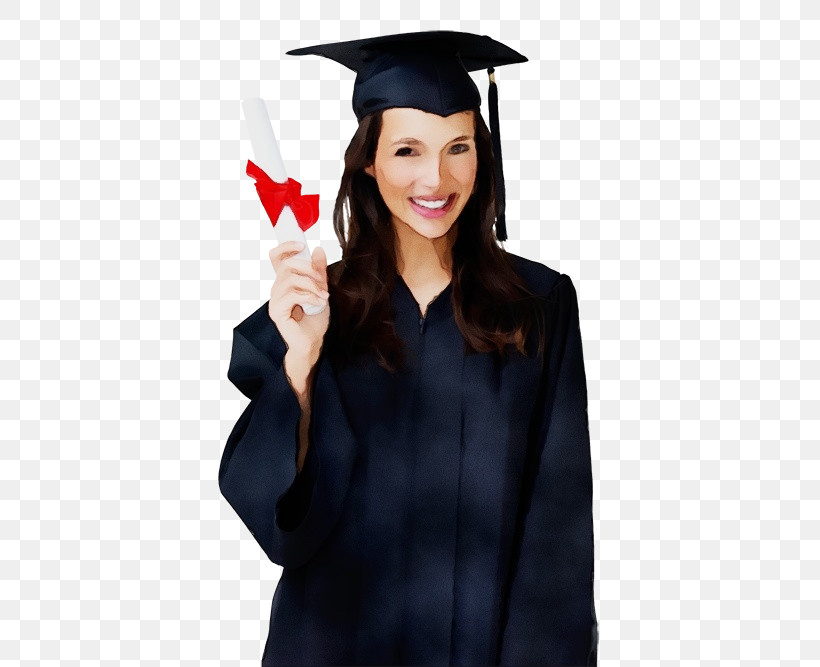 Academician Square Academic Cap Graduation Ceremony Make-up Artist Doctor Of Philosophy, PNG, 500x667px, Watercolor, Academician, Artist, Broadcaster, Doctor Of Philosophy Download Free