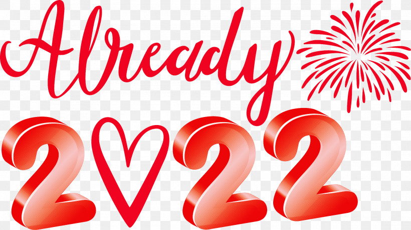 Already 2022 New Year 2022 New Year, PNG, 2186x1223px, Valentines Day, Event, Geometry, Heart, Line Download Free