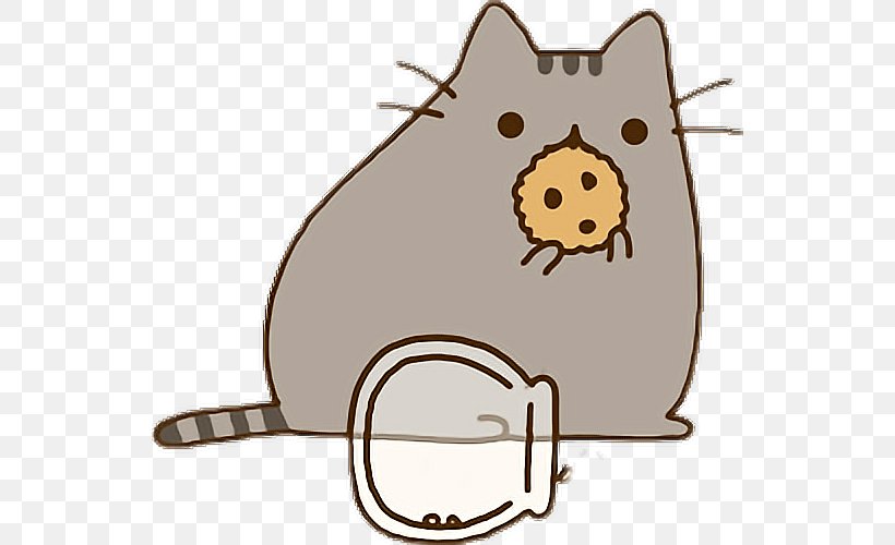 Cat Pusheen Image Drawing Kitten, PNG, 542x500px, Cat, Animal, Beaver, Cartoon, Drawing Download Free