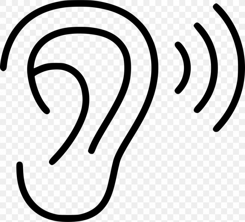 Hearing Loss Clip Art, PNG, 980x892px, Hearing, Audiology, Black And White, Brand, Ear Download Free