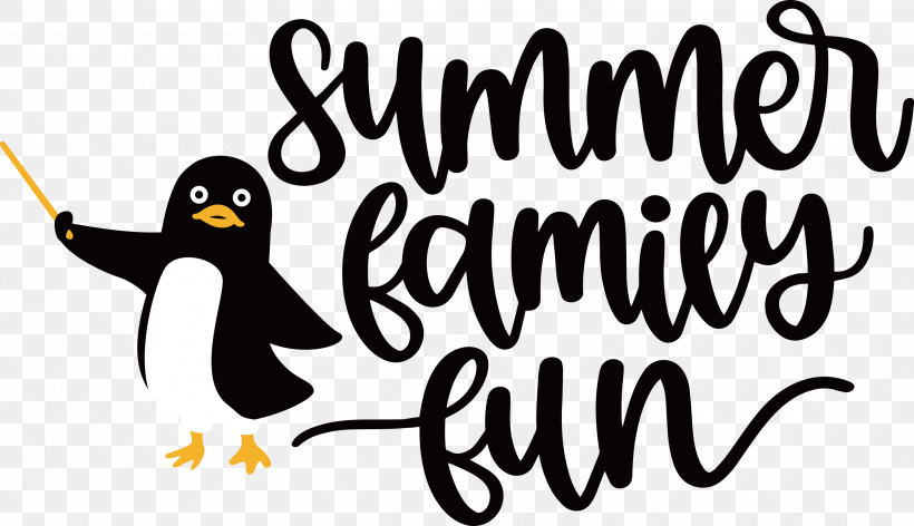 Summer Family Fun Summer, PNG, 3000x1728px, Summer, Beak, Birds, Cartoon, Flightless Bird Download Free