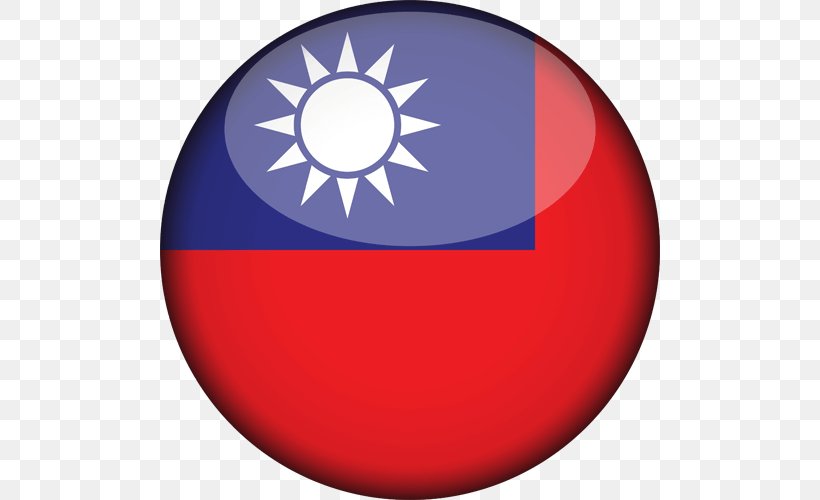 Taiwan Flag Of The Republic Of China Gallery Of Sovereign State Flags, PNG, 500x500px, Taiwan, Flag, Flag Of Belarus, Flag Of Papua New Guinea, Flag Of Thailand Download Free