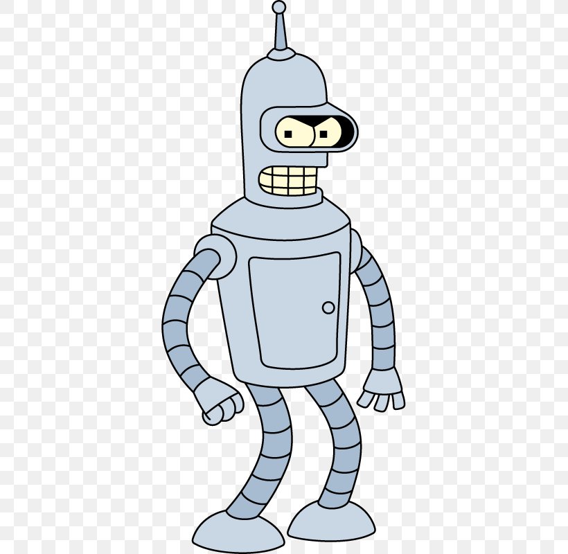 Bender Leela Television Show Character, PNG, 353x800px, Bender, Animation, Area, Artwork, Black And White Download Free