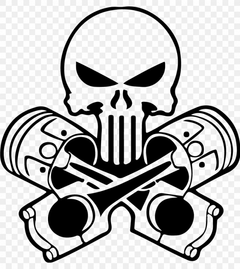 Car Decal Sticker Punisher Human Skull Symbolism, PNG, 900x1010px, Watercolor, Cartoon, Flower, Frame, Heart Download Free