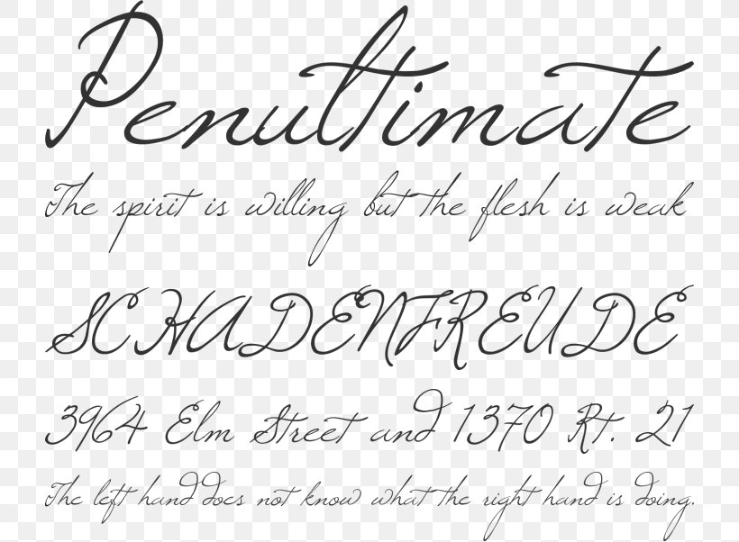 Handwriting Computer Font Open-source Unicode Typefaces Cursive Font, PNG, 720x602px, Handwriting, Black And White, Calligraphy, Computer Font, Cursive Download Free