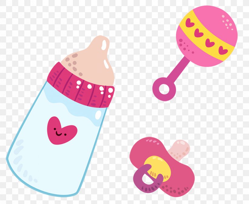 Milk Infant Baby Bottle, PNG, 854x700px, Watercolor, Cartoon, Flower,  Frame, Heart Download Free