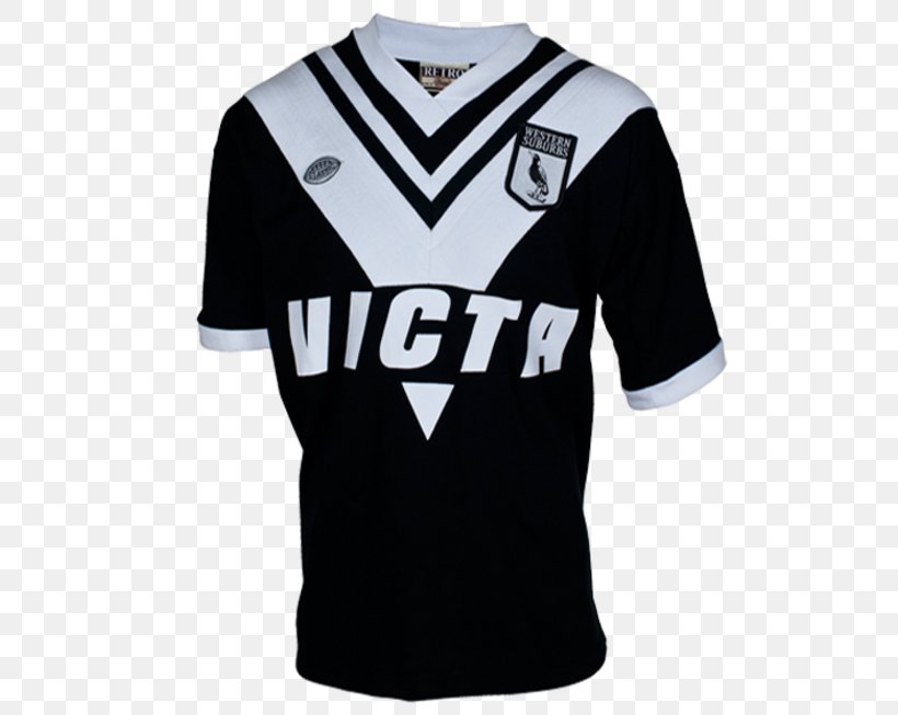 Western Suburbs Magpies Wests Tigers National Rugby League T-shirt Jersey, PNG, 550x653px, Western Suburbs Magpies, Active Shirt, Black, Brand, Cheerleading Uniform Download Free