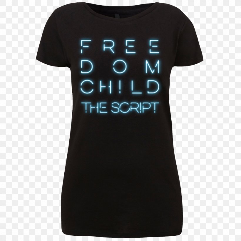 Concert T-shirt Freedom Child Hoodie The Script, PNG, 1000x1000px, Tshirt, Active Shirt, Album, Album Cover, Brand Download Free